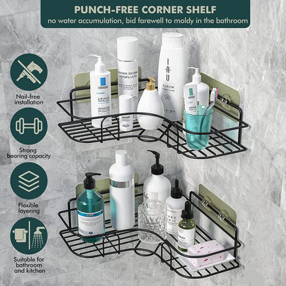 Kitchen Organiser Corner Shelf  ( Pack of 1 )