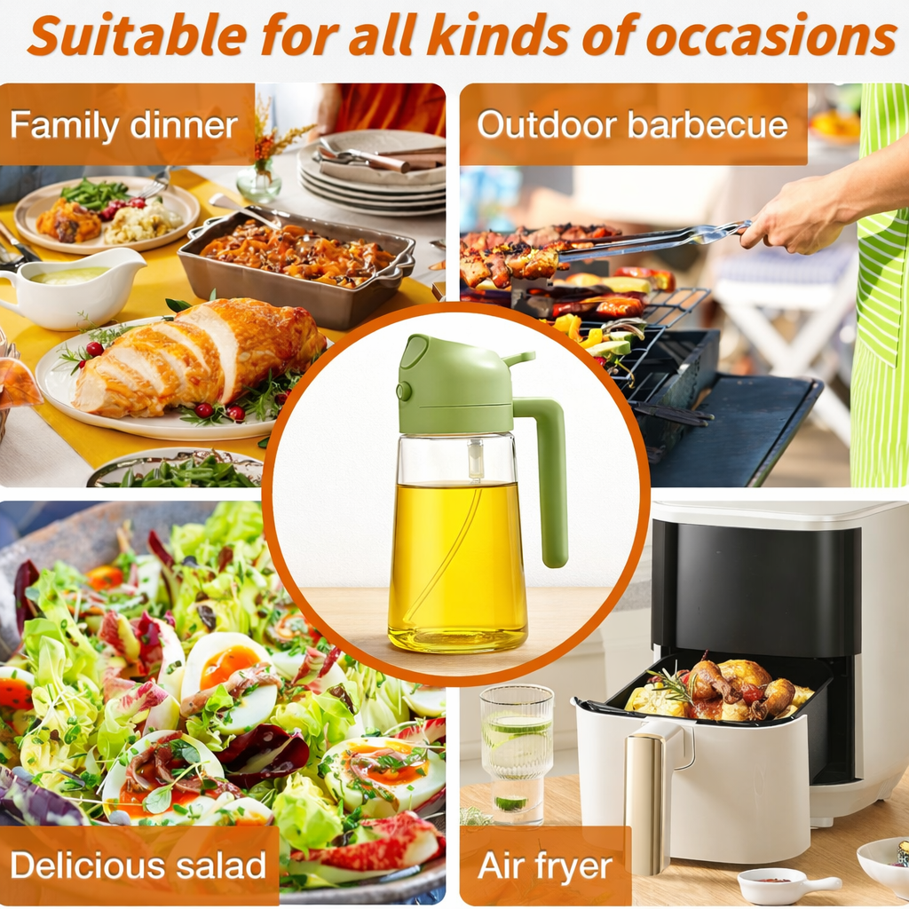 500ml Portable Sprayer Oil Dispenser