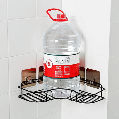 Kitchen Organiser Corner Shelf  ( Pack of 1 )