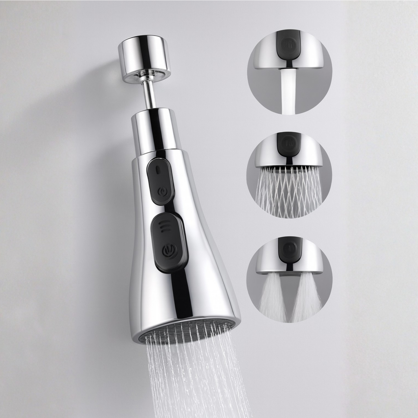 3 Modes Kitchen Sink Faucet