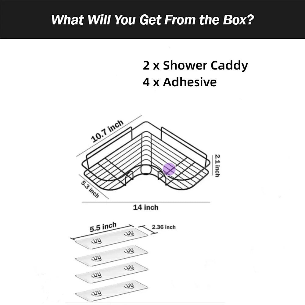 Kitchen Organiser Corner Shelf  ( Pack of 1 )