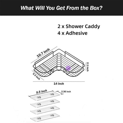 Kitchen Organiser Corner Shelf  ( Pack of 1 )